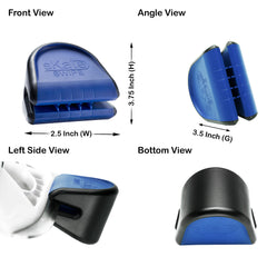Skate Swipe Ice Skate Blade Cleaner Dryer Pack of 3 with Pouch | Skate Blade Wiper Cleaner for Hockey & Figure Skates