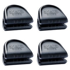 Skate Swipe Blade Cleaner Dryer Set Pack of 4 with Pouch | Ice Skate Blade Care Tool for Hockey & Figure Skates