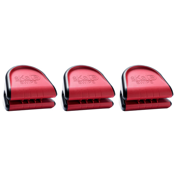 Skate Blade Dryer & Cleaning Wipe Pack of Three Ice Skate Accessories Moisture Remover with Storage Pouch for Hockey and Figure Skates