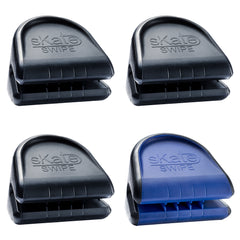 Skate Swipe Blade Cleaner Dryer Set Pack of 4 with Pouch | Ice Skate Dryer Wiper Cleaner for Hockey & Figure Skates