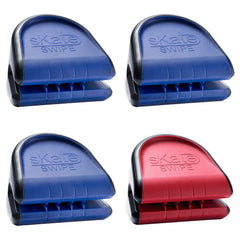 Skate Swipe Blade Cleaner Dryer Set Pack of 4 with Pouch | Ice Skate Dryer Wiper Cleaner for Hockey & Figure Skates