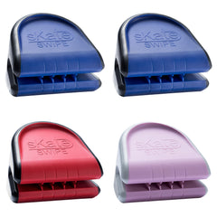 Skate Swipe Blade Cleaner Dryer Pack of 4 with Pouch | Ice Skate Dryer & Cleaner for Hockey & Figure Skates