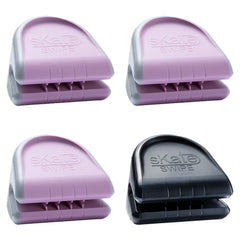 Skate Swipe Blade Cleaner Dryer Set Pack of 4 with Pouch | Ice Skate Dryer Wiper Cleaner for Hockey & Figure Skates