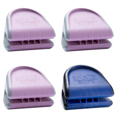 Skate Swipe Blade Cleaner Dryer Set Pack of 4 with Pouch | Ice Skate Dryer Wiper Cleaner for Hockey & Figure Skates