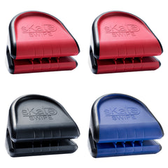 Skate Swipe Blade Cleaner Dryer Pack of 4 with Pouch | Ice Skate Dryer & Cleaner for Hockey & Figure Skates