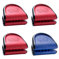 Skate Swipe Blade Cleaner Dryer Set Pack of 4 with Pouch | Ice Skate Dryer Wiper Cleaner for Hockey & Figure Skates