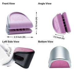 Skate Swipe Blade Cleaner Dryer Pack of 4 with Pouch | Ice Skate Dryer & Cleaner for Hockey & Figure Skates